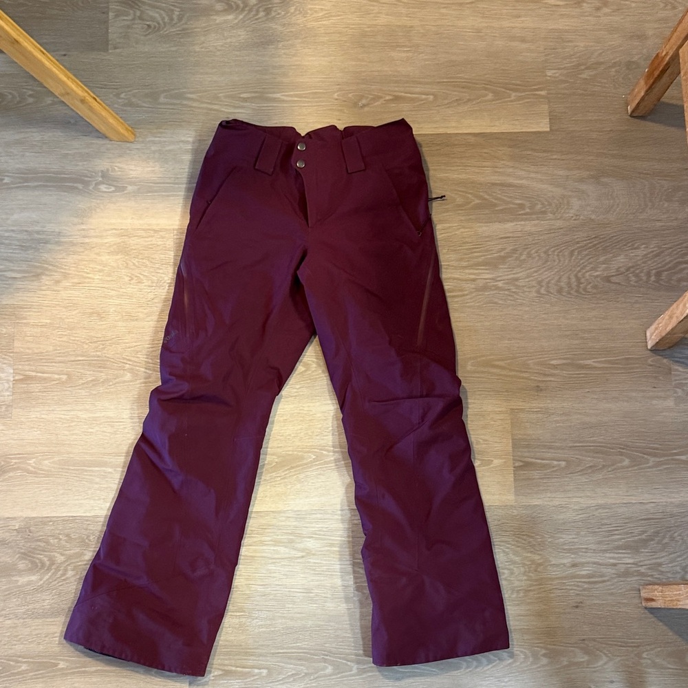 Patagonia Maroon ski pants